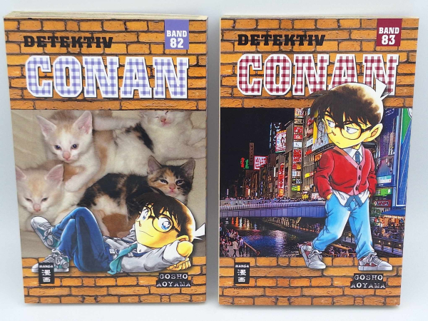 Detektiv Conan Manga Band 82-85 - 1. Auflage